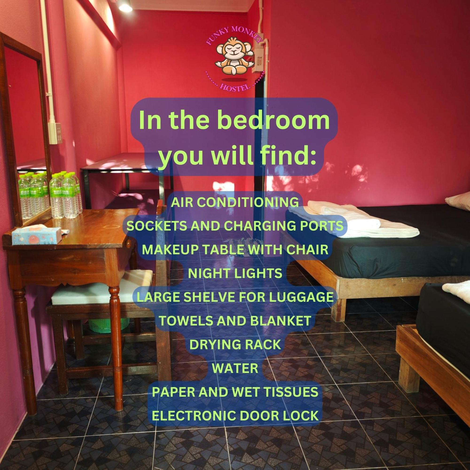 The Funky Monkey Hostel - 18 To 40 Years Old Only Haad Rin Pokój zdjęcie